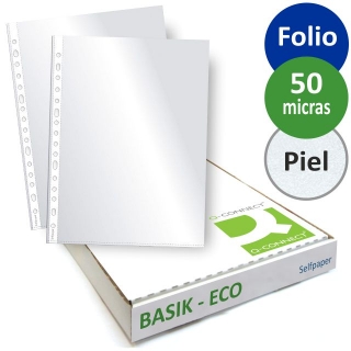 Fundas multitaladro Folio BASIK ECO, 50  Q-connect KF02447