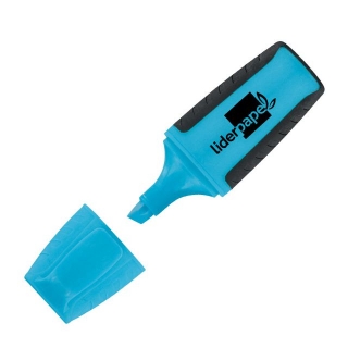 Rotulador Fluorescente mini, Liderpapel azul