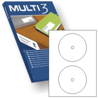 Etiquetas CD DVD economicas, Multi3