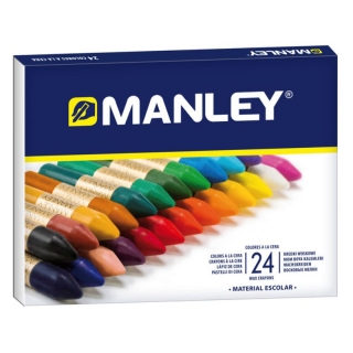 Manley 24 Colores, Ceras, Manley